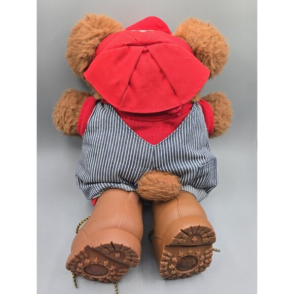 Vintage 1980's Furskins Xavier Roberts Stuffed Plush Bubba Teddy Bear 13.5" EUC - Picture 3 of 7